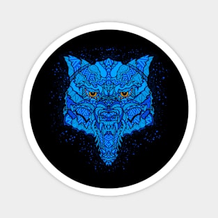 Wolf Ornate Magnet